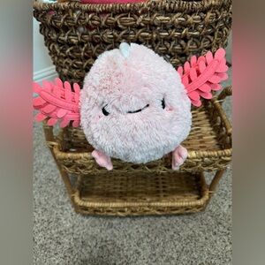 Pink‎ squishable Plush Axolotl Stuffed Animal